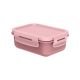 Mini Hermetic Lunch Box Bicolor - Rose Pink