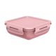 Hermetic Square Lunch Box Bicolor - Rose Pink