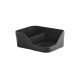 Trium Line Double Sink Organizer - Black