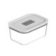 Fresh Lock Airtight Glass Jar - 0.725 Liter - White