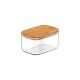 Keep Hermetic Rectangular Airtight Canister Jar - 0.65 Liter - Natural
