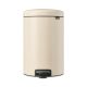 NewIcon Pedal Bin - Almond - 20 litre