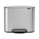 Bo Pedal Bin - Matt Steel Fingerprint Proof - 11 + 23 litre