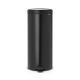 NewIcon Pedal Bin - Matt Black - 30 litre