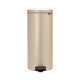 NewIcon Pedal Bin - Metallic Gold - 30 litre