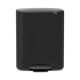 Bo Pedal Bin - Matt Black - 60 litre