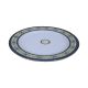 Klara Rim Round Plate 8 Inch