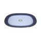 Mira Rectangular Plate 10 Inch