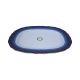 Ultra Petal Rectangular Plate 12 Inch