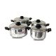 Premier Aluminum Stew Pan - 4 Pcs Set