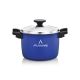 Blue Stainless Steel Casserole Hot and Cold - 1650 ML