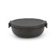 Make & Take Salad Bowl - 1.3 Litre - Dark Grey