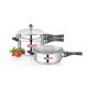 Premier Aluminium Pressure Cooker - DELUXE - ECO PACK (5 LTRS.+PAN) SG 503