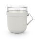 Make & Take Soup Mug - 0.6 Litre - Light Grey
