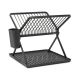 Foldable Dish Drying Rack - Dark Grey - Small