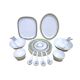 Rayzware Melamine Dinner Set - 35 Pcs - Fernia