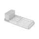 Compact Dish Drying Rack - Light Grey