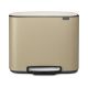 Bo Pedal Bin - 3 x 11 Litre