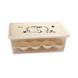 Codil Rectangular Egg Box – Holds 12 Eggs | Sturdy & Space-Saving